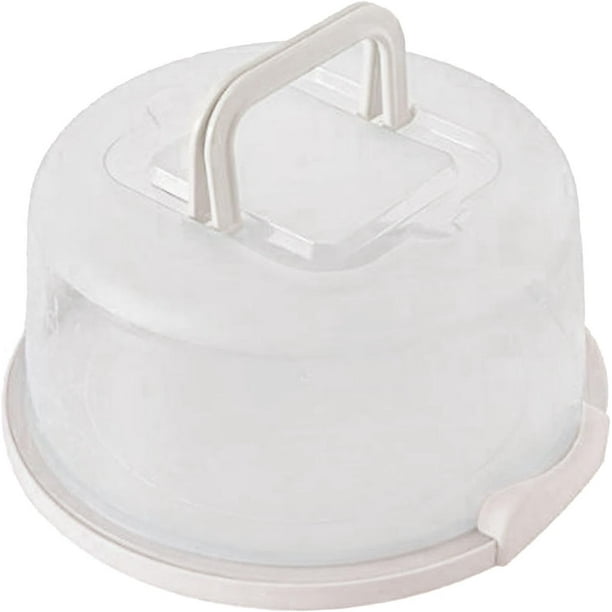 Generic Contenedor para pasteles, porta pasteles, bandeja para servir, práctica caja para cupcakes para pasteles, pasteles, moldes, cumpleaños, contenedor por