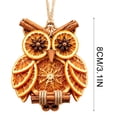 thumbnail image 2 of Dried Orange Slice Christmas Ornament Animal Shaped Natural Hanging Tree Decor Design A, 2 of 7
