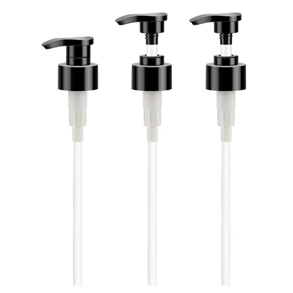Dispensador de jabón, cabezal de bomba Segbeauty, baño y ducha, 3 unidades