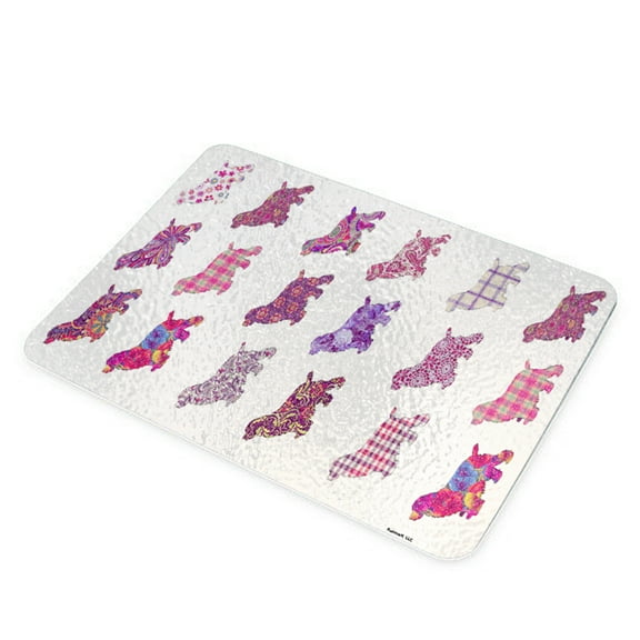 KuzmarK Glass Cutting Board - Cocker Spaniel Dog