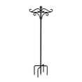 thumbnail image 4 of Gancho de Pastor Al Aire Libre con Perchas Dobles, Adorno para Plantas de Jardín, Soporte para Colgar en Casa de Pájaros, Soporte para Poste Altura 274cm, 4 of 9