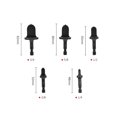 thumbnail image 4 of Juego de 5 herramientas de abocardado shaofei para tubos de cobre color negro, 4 of 5