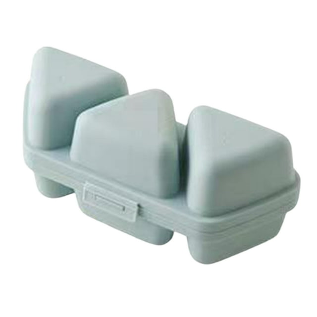 Molde triangular para hacer bolas de arroz 6 en 1, apto para bento y sushi, apto para lavavajillas, para onigiri, sushi y algas.