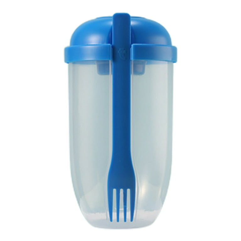 Salad Cup With Lids And Fork Portable Breakfast Cup Fresh Salad