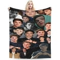 thumbnail image 2 of Blanket Jacob Elordi Soft and Comfortable Wool Fleece Throw Blankets Gift for Home Decoration Sofa Office car Camping Yoga Travel Home Decoration Cozy Plush Beach, 2 of 5
