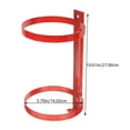thumbnail image 2 of GAXIRE Fire Extinguisher Mounting Bracket Stainless Steel Red 1Set, 2 of 8