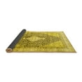 thumbnail image 2 of Ahgly Company Indoor Square Persian Yellow Traditional Area Rugs, 8' Square, 2 of 4