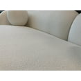 thumbnail image 3 of American Eagle Design AE3810-4S Ivory Fabric Extra Long Sofa, 3 of 3