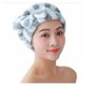 thumbnail image 5 of Toalla de microfibra para el cabello, turbante de secado rápido con lazo, gorro superabsorbente para cabello mojado y canoso., 5 of 5