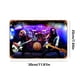 thumbnail image 4 of Hierro Rectangular Con Placa Metal Vintage Rush Orchestra 30 X 20 Cm, 4 of 9