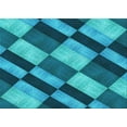 thumbnail image 1 of Ahgly Company Indoor Rectangle Patterned Teal Green Area Rugs, 6' x 9', 1 of 6