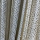 thumbnail image 4 of Luxury Cream Color Embossed High-precision Four-leaf Flower Lace Princess Tulle Window Curtains for Living Dining Room Bedroom, 4 of 5
