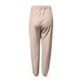 thumbnail image 2 of Summer Pants for Women Trousers Summer Bottoms With Pockets Trousers Drawstring Long Pant Fashionable Pants for Women Trendy Wardrobe Petite Indoor Soccer Baggy Khaki L, 2 of 4