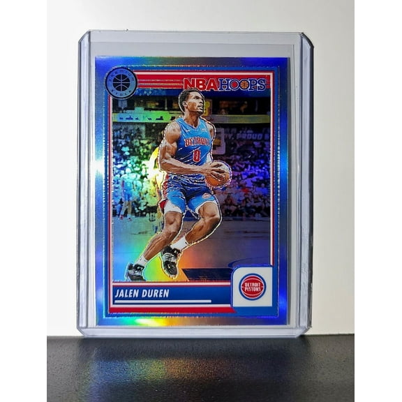 Jalen Duren 2023-24 Panini Premium Stock NBA Hoops #274 Prizm Refractor Pistons