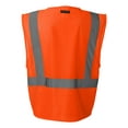 thumbnail image 3 of Condor 2XL Class 2 High Visibility Vest, Orange 3ZDR8, 3 of 5