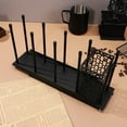 thumbnail image 4 of OHOIOLLA Estante Negro Para Almacenamiento De Tazas De Café Con Cesta Extraíble Para Utensilios, 4 of 8