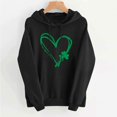 thumbnail image 6 of Erwazi Womens St. Patrick's Day Drawstring Hoodies Sweatshirts Long Sleeve Graphic Pullover Tops, 6 of 6