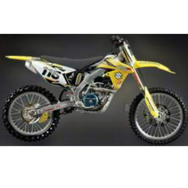 DECAL STICKER KIT IN MX VINYL FITS TANK SUZUKI DRZ 250