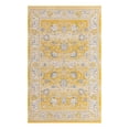 thumbnail image 3 of Unique Loom Whitney Collection Area Rug - Bordeaux (5' 3" x 8' Rectangle Tuscan Yellow/Blue), 3 of 7