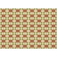 thumbnail image 1 of Ahgly Company Machine Washable Indoor Rectangle Transitional Brown Gold Area Rugs, 6' x 9', 1 of 7