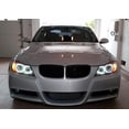 thumbnail image 5 of iJDMTOY White LED Angel Eye Bulbs Compatible with BMW E90 E91 325i 330i Pre-LCI, Powered by 2-Piece 3W 7000K Xenon White LED Diodes, 5 of 6