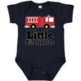 thumbnail image 3 of Inktastic Little Firefighter Fire Engine Boys or Girls Baby Bodysuit, 3 of 5