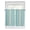 Lake Blue, variant on Burnt Orange Beige Striped Kitchen Curtains 45 Inch Length, Modern Farmhouse Retro Lines Rod Pocket Light Filtering Window Curtains Living Room Bedroom Curtain Drapes Cafe Curtain 42''x45''x2