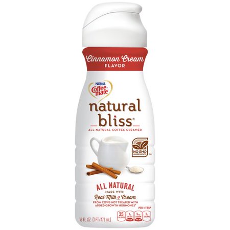 Download Coffee-mate Natural Bliss Cinnamon Cream Liquid Coffee Creamer, 16 fl oz - Walmart.com