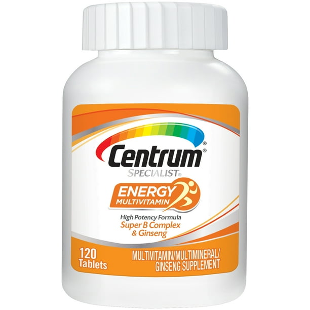 Centrum Specialist Energy Vitamin, Multivitamin/Multimineral Supplement