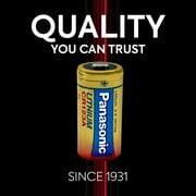 Panasonic Lithium CR-123A 3V Batteries for Flashlights, Digital Cameras, Toys, and Alarm Systems, 12-Battery Pack