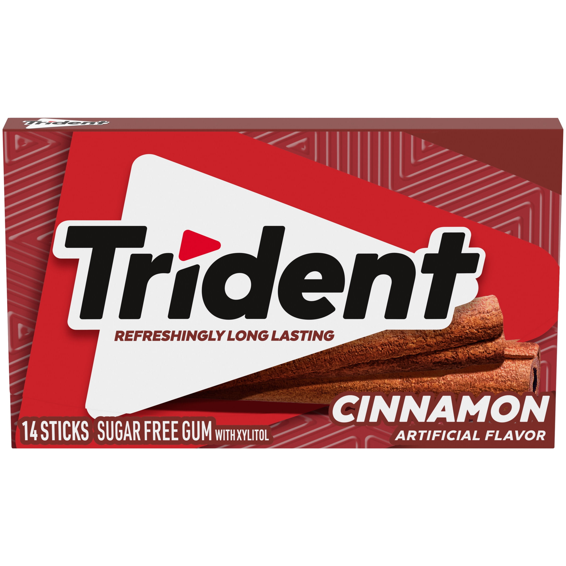 Trident Cinnamon Sugar Free Gum, 14 Piece Pack