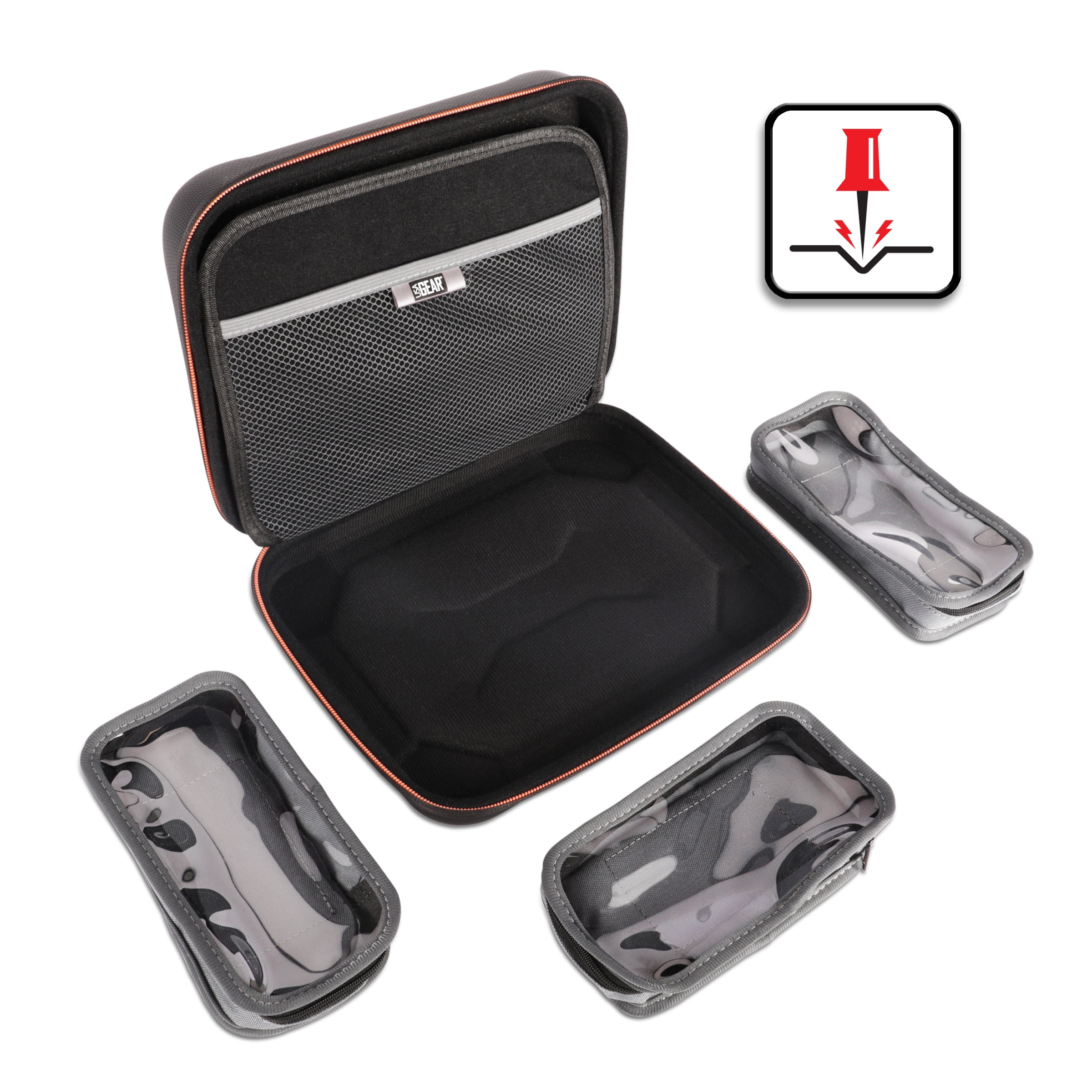 Darts Case Usa Gear Hard Shell Dart Case Protective Storage