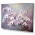thumbnail image 2 of Designart "Watercolor Charm Of Pink Orchids" Flowers Canvas Wall Art, 2 of 7