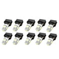 thumbnail image 1 of 10 bombillas LED T10 blancas 5050 194 para panel de instrumentos con casquillo, 1 of 5