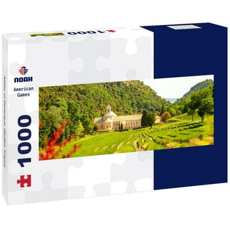Abbey of Senanque, Gordes, France 1000pc Panoramic Puzzle