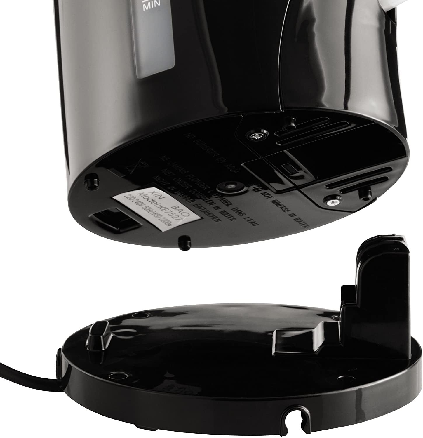 Open Box Oster BVST-EK18B Electric Kettle, 1.7-Liter, Black