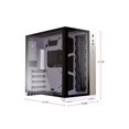 thumbnail image 2 of LIAN LI CASE PC-O11DW Tower White 3.5"x3 or 2.5x6 EATX/ATX 1c, 2 of 5