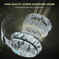 thumbnail image 4 of Artsic Wireless Gaming Headset for PS5, PS4, PC, Switch, Mac with Bluetooth 5.2, 2.4GHz USB Gaming Headphones with Detachable Noise Canceling Mic,Stereo Sound,3.5mm Wired Mode for Xbox Series,Camo, 4 of 10