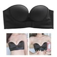 thumbnail image 3 of elevación para mujer con hebilla frontal Invisible Push Up 3/ Black 34AB Negro 34AB Soledad sujetador sin tirantes de mujer, 3 of 8