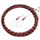 thumbnail image 1 of Pasador de tracción de cables de electricista, diámetro de 50 M-5 mm Pasador de tracción de cables de electricista, montaje retráctil para tirar y extender la espiral de acero flexible de los tirador, 1 of 5