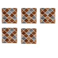 thumbnail image 1 of 1Set 5PC Self Adhesive Tile 3D Sticker Kitchen Bathroom Wall Sticker Decoration, 1 of 8