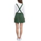 thumbnail image 3 of Vestido de tirantes ajustables para mujer INSPIRE CHIC con estampado de cuadros XL Verde Oscuro, 3 of 5