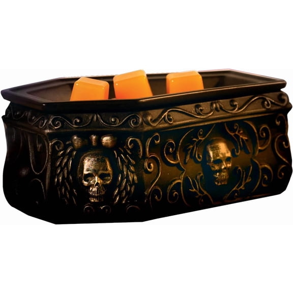 ScentSationals Muerto - Coffin Halloween Wax Warmer for Scented Wax Melts