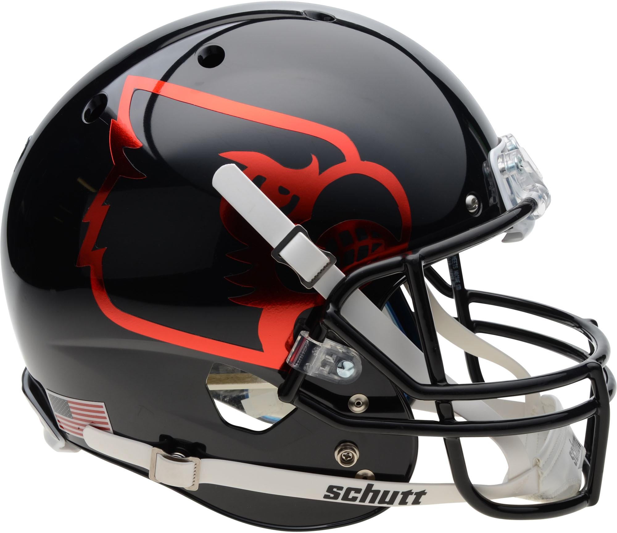 Louisville Cardinals Schutt Black Replica Football Helmet