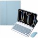 thumbnail image 1 of Adecuado para iPad Pro 11 M5 2025 (A3358/A3359/A3357), Funda con Teclado y mouse (Azul Brumoso), 1 of 5