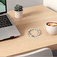 thumbnail image 4 of Pulsera moderna de acero inoxidable con diseño de cadena de bicicleta para hombre y mujer, cadena de eslabones que combina con todo, pulsera de eslabones para joyería unisex., 4 of 6