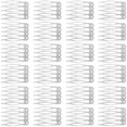 thumbnail image 1 of ANCIRS Paquete de 75 peines laterales para el pelo para mujer, peines de metal para asegurar velos de diadema, 5 dientes franceses, peine de boda para niñas, accesorios para el cabello, color blanco, 1 of 5