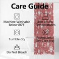 thumbnail image 6 of Red Christmas Shower Curtain Set with Hooks White Snowflakes Shower Curtain for Bathroom 72x84inches Winter Snow Flower X-mas Waterproof Fabric Shower Curtains, 6 of 6