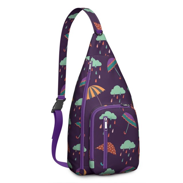Adventure Travel Sling Pack - Durable Explore Design Crossbody Bag with Layered Storage for Hiking & Photography