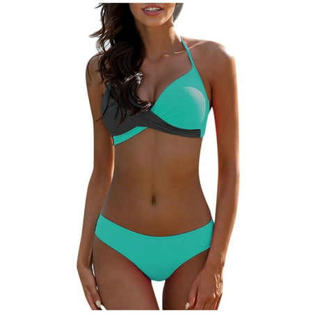 High Waisted Bathing Suits For Women Shorts  Tummy Control Swimwear Strapless One Piece Swimsuit Ruched Bathing Suits for Women Slimming Bandeau Tube Top Bikini